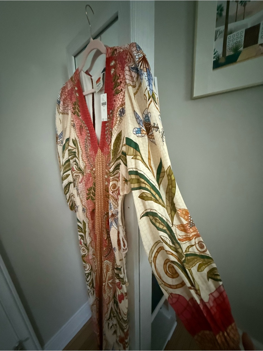 Farm Rio side ruched maxi dress - Picture 4 of 16